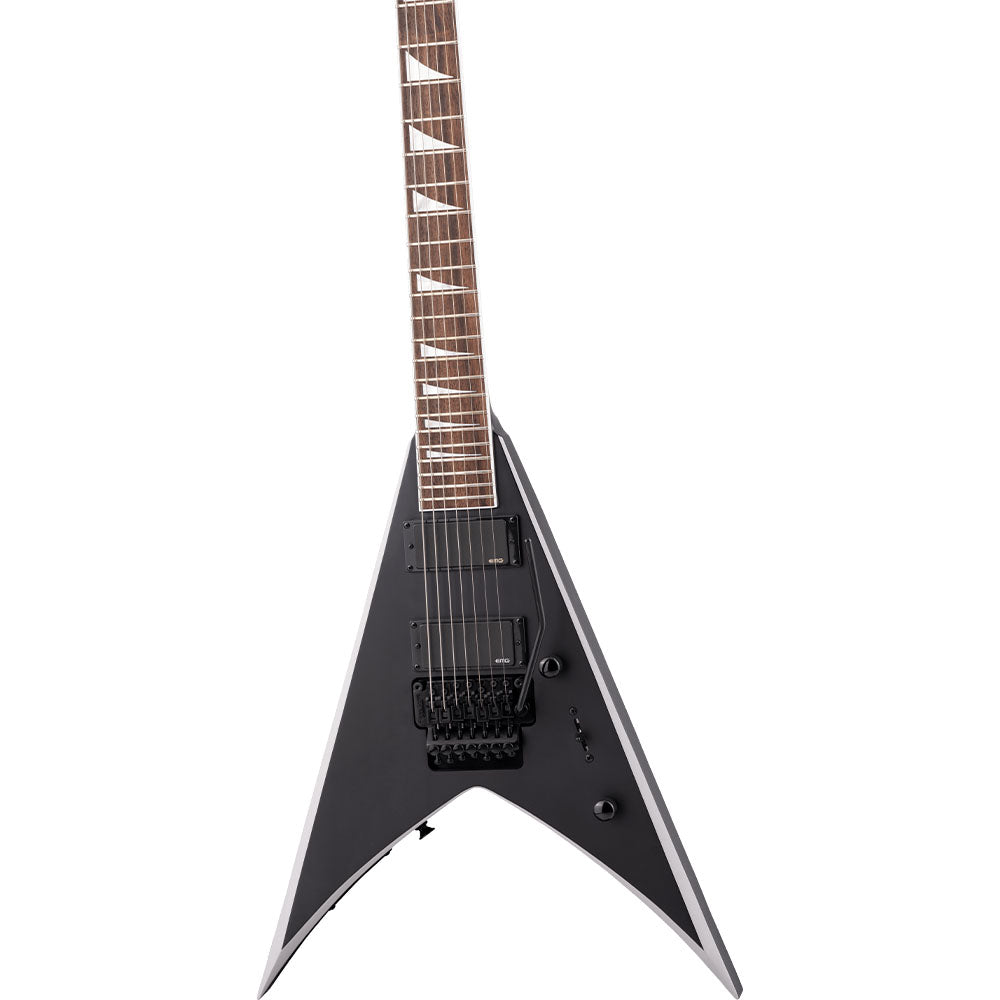 Guitarra Eléctrica Jackson 2916417568 X Series King V KVX-MG7 Satin Black with Primer Gray Bevels