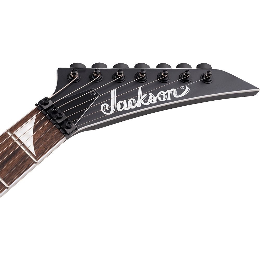Guitarra Eléctrica Jackson 2916417568 X Series King V KVX-MG7 Satin Black with Primer Gray Bevels