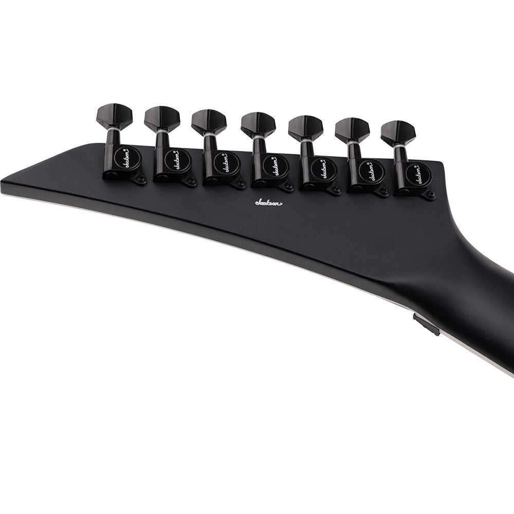 Guitarra Eléctrica Jackson 2916417568 X Series King V KVX-MG7 Satin Black with Primer Gray Bevels