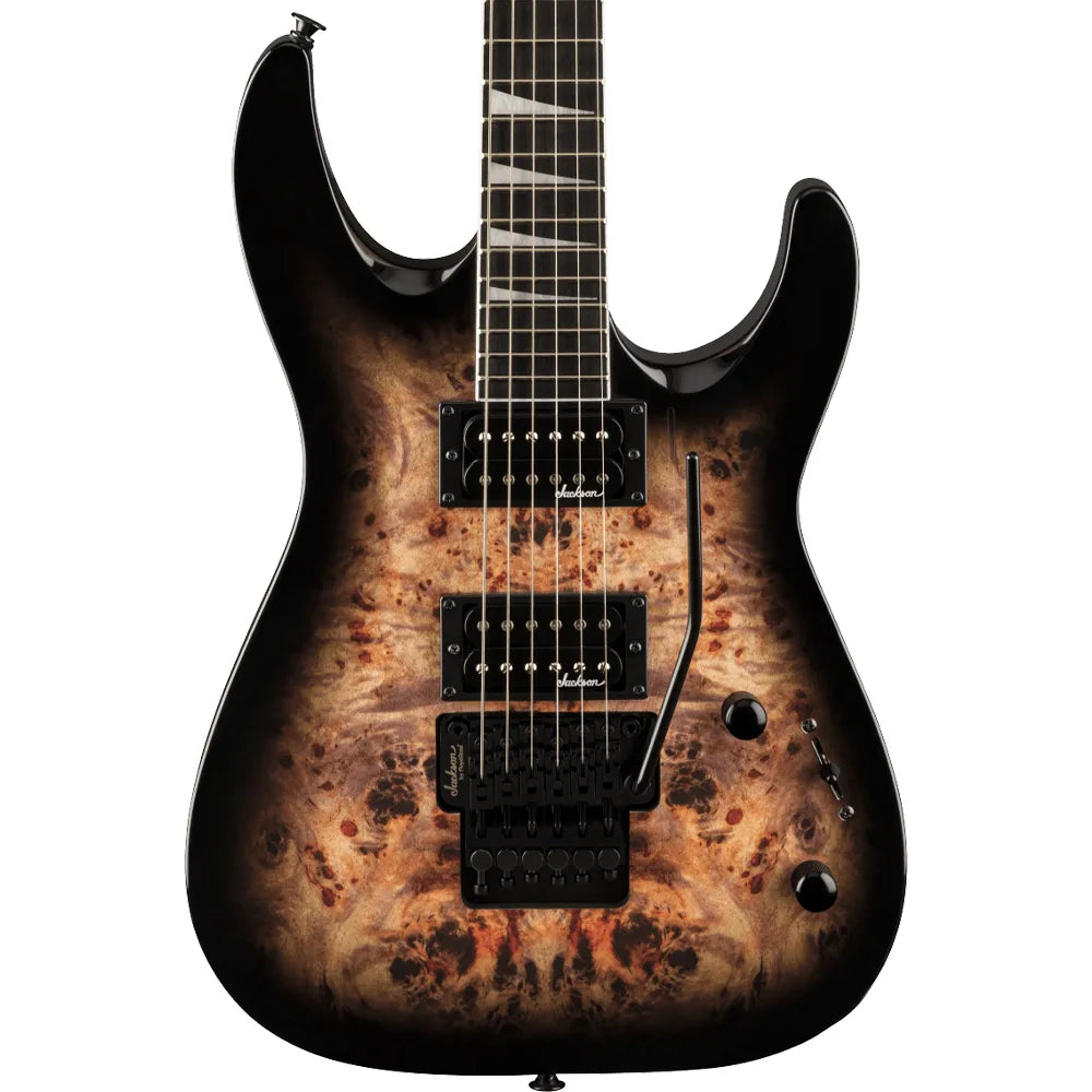 Jackson 2918824557 Guitarra Eléctrica JS Series Dinky JS32 DKAP Transparent Black Burst