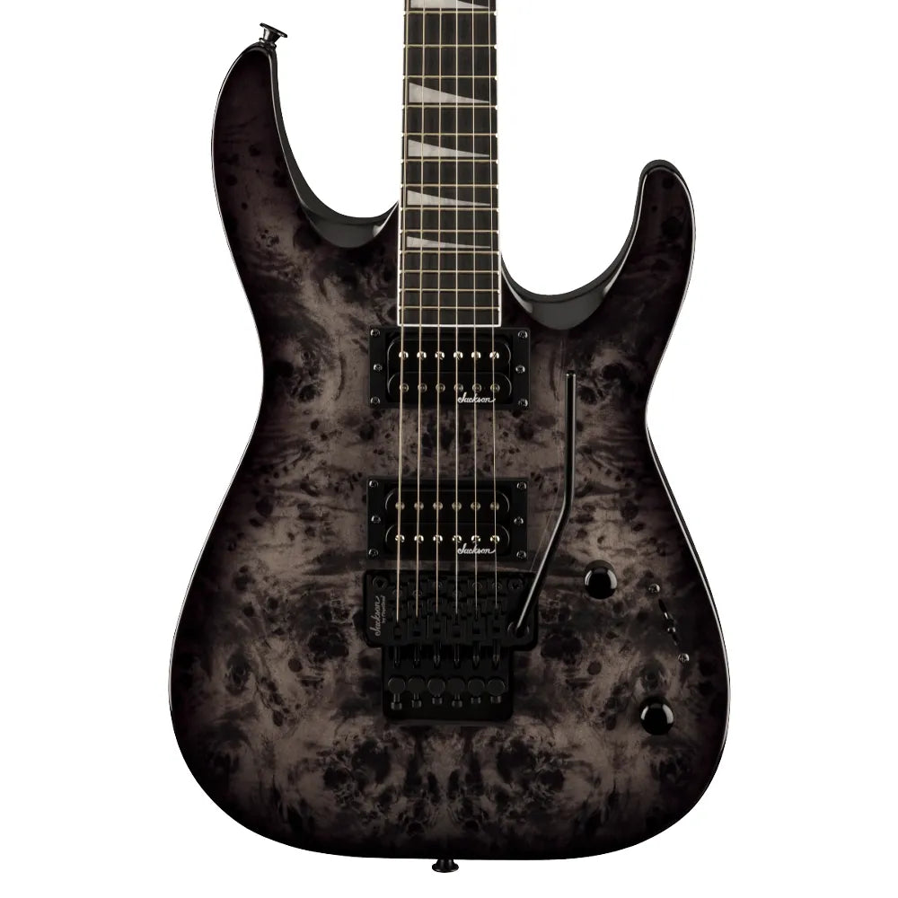 Jackson 2918824585 Guitarra Eléctrica JS Series Dinky JS32 DKAP Transparent Black
