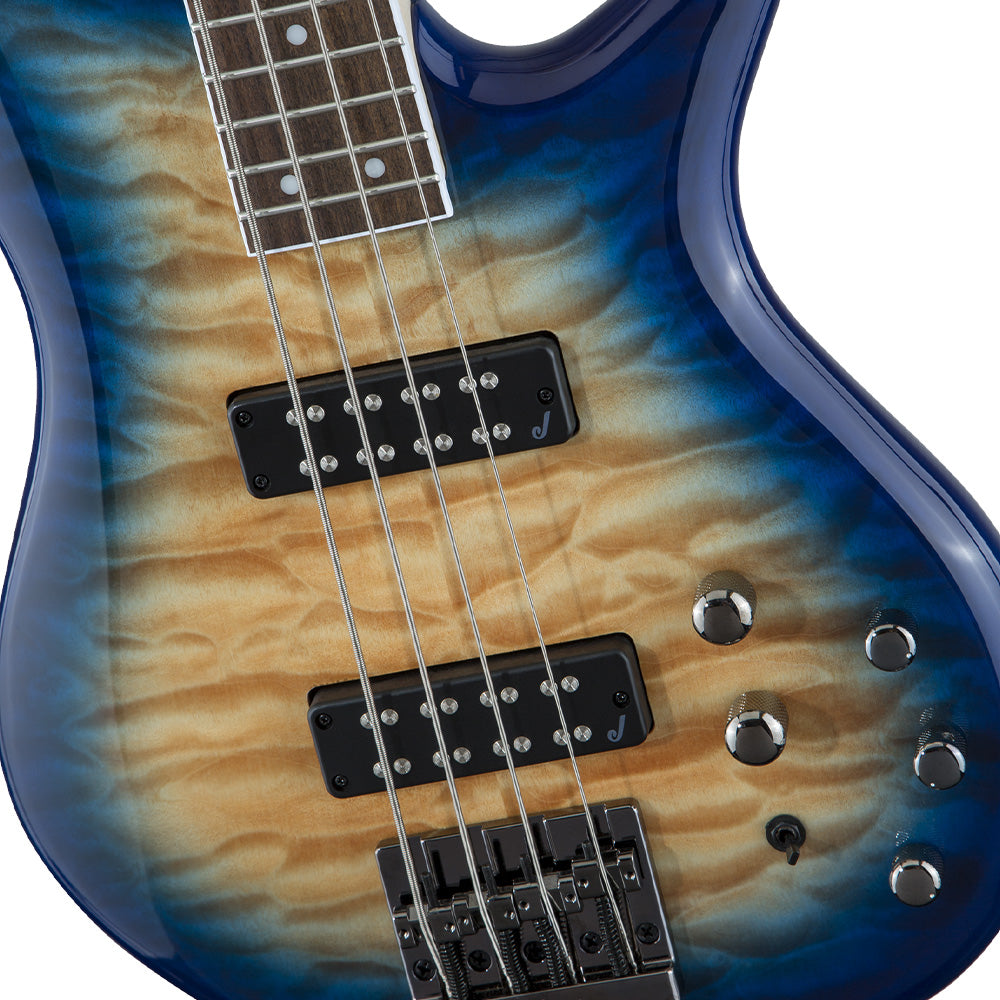 Bajo Eléctrico Jackson 2919007558 JS Series Spectra Bass JS3Q Amber Blue Burst