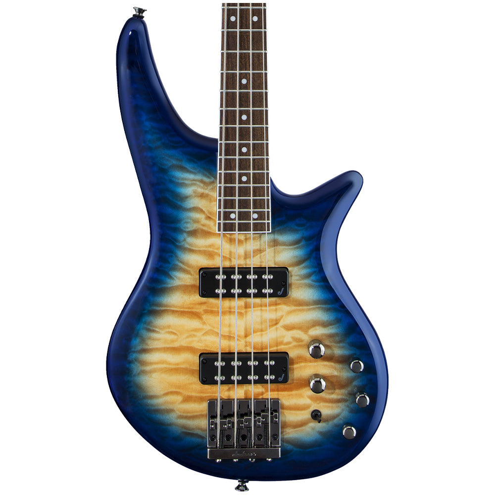 Bajo Eléctrico Jackson 2919007558 JS Series Spectra Bass JS3Q Amber Blue Burst