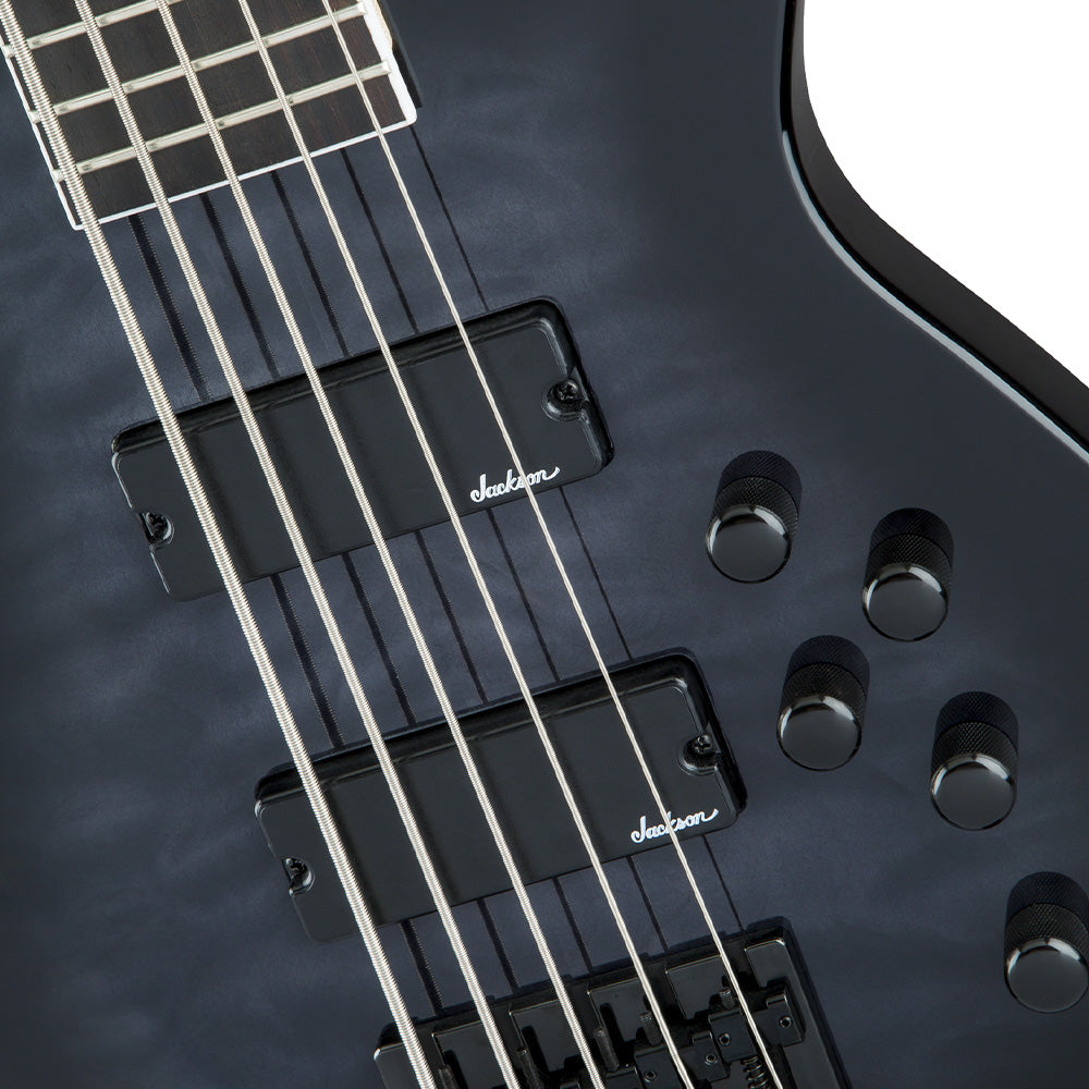 Bajo Eléctrico Jackson 2919023585 JS Series Concert Bass JS3VQ Transparent Black Burst