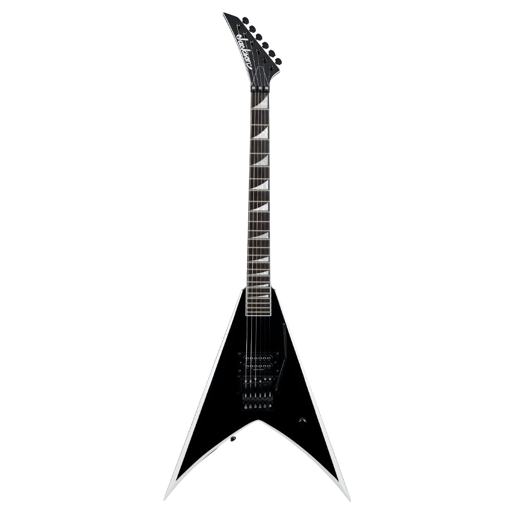 Jackson 2919775503 Guitarra Eléctrica serie Pro Signature Wes Borland King V Negro con Biseles Blancos