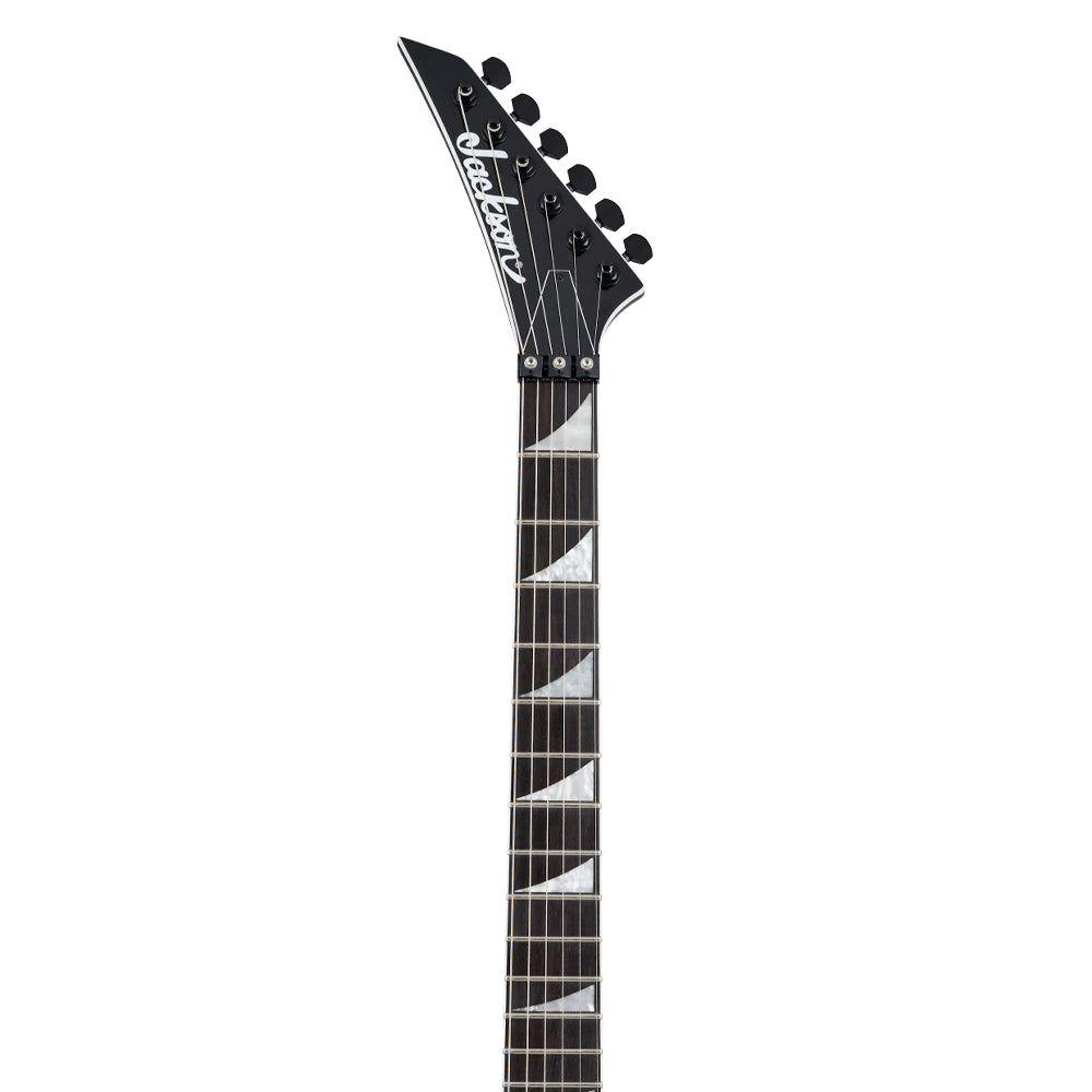 Jackson 2919775503 Guitarra Eléctrica serie Pro Signature Wes Borland King V Negro con Biseles Blancos