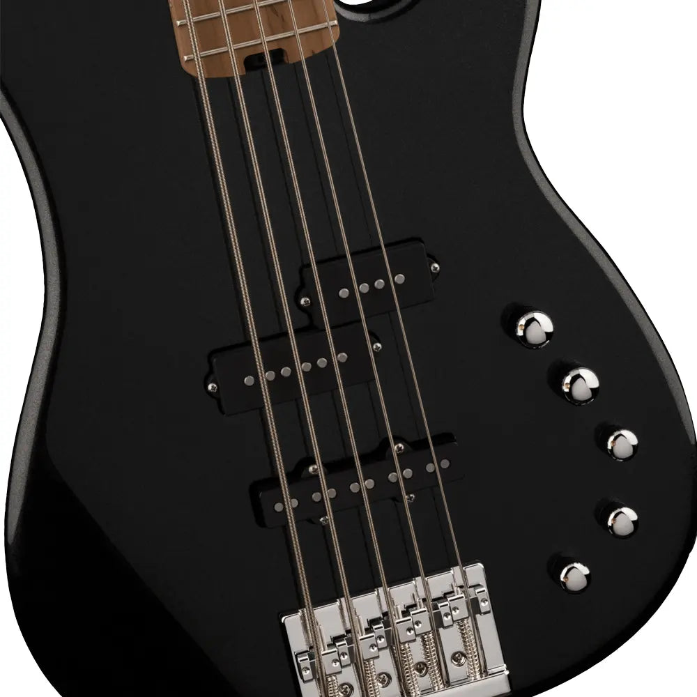 Charvel 2965068595 Bajo Eléctrico Pro-Mod San Dimas Bass PJ V Caramelized Maple Fingerboard Metallic Black