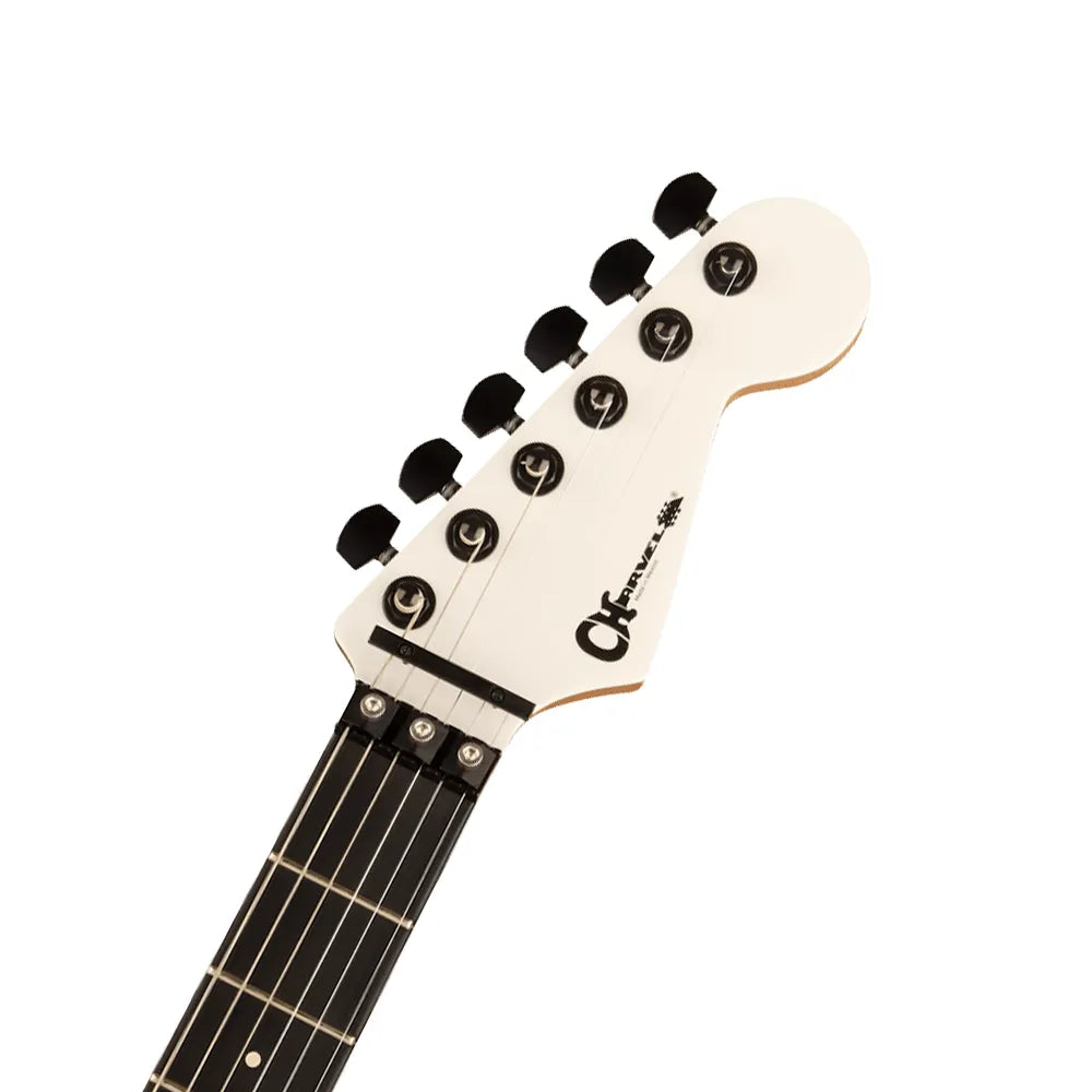 Charvel 2966801376 Guitarra Eléctrica Pro-Mod Plus So-Cal SC1 Style 1 HH FR EB Snow White