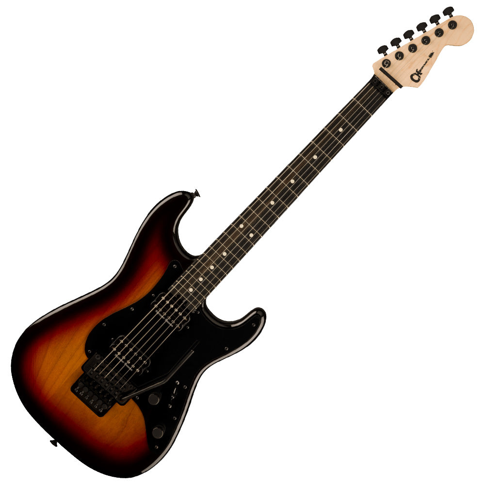 Charvel Pro-Mod So-Cal Style 1 HH FR E Three-Tone Sunburst Guitarra Eléctrica 2966801500