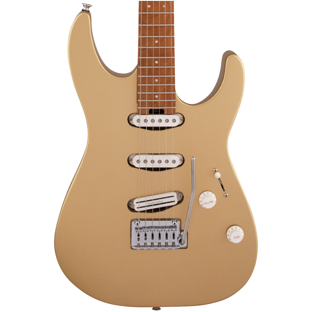 Charvel Pro-Mod DK22 SSS 2PT CM Pharaohs Gold Guitarra Eléctrica 2969026500