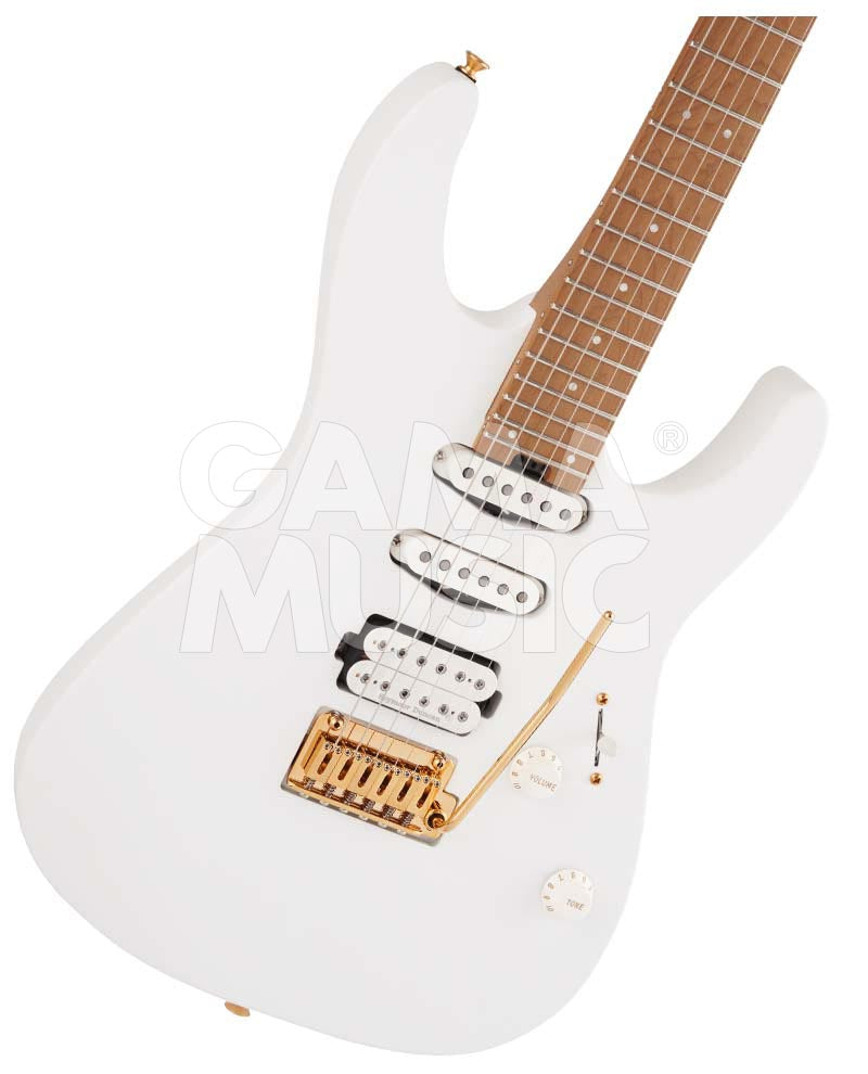 Guitarra Eléctrica Charvel 2969413576 Pro-Mod DK24 HSS 2PT CM Snow White