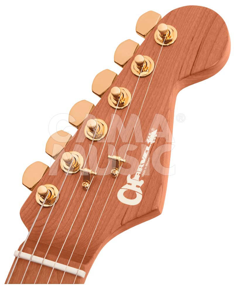 Guitarra Eléctrica Charvel 2969413576 Pro-Mod DK24 HSS 2PT CM Snow White