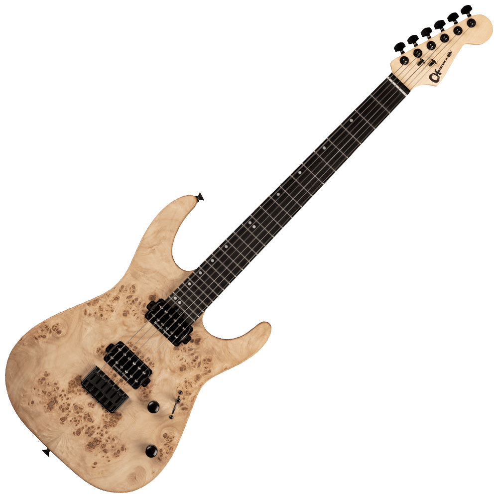 Charvel Pro-Mod DK24 HH HT E Mahogany with Poplar Burl Desert Sand Guitarra Eléctrica 2969851557