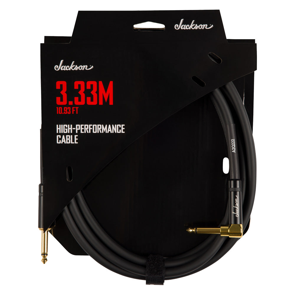 Jackson High Performance Cable Black 10.93 Ft Cable para Instrumento 2991093001