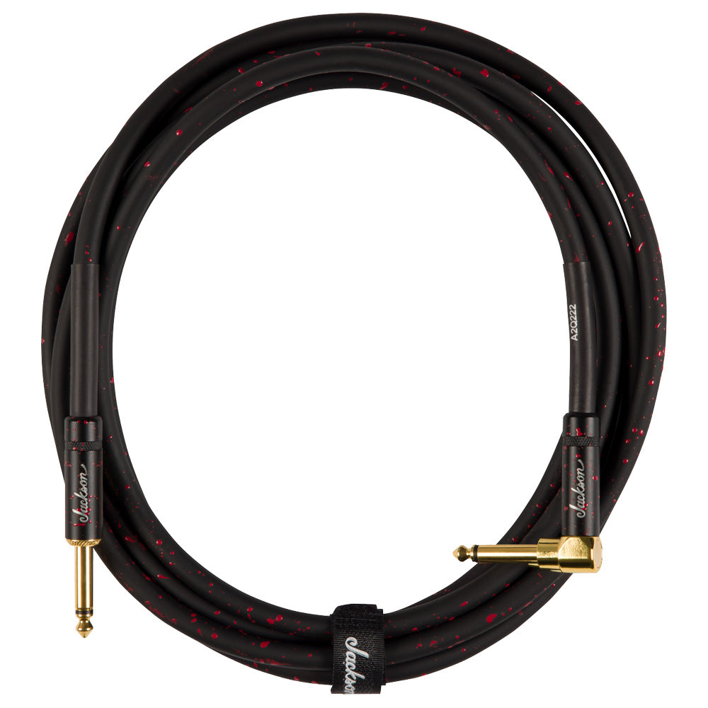 Jackson High Performance Cable Black Red 10.93 Ft Cable para Instrumento 2991093002