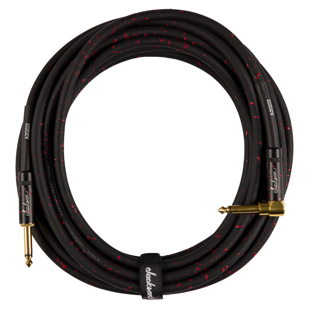 Jackson High Performance Cable Black Red 21.85 Ft Cable para Instrumento 2992185002
