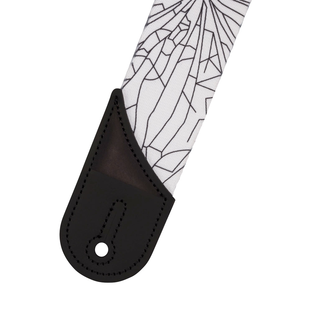 Jackson 2995378003 Tahalí Cracked Mirror Blanca 2"