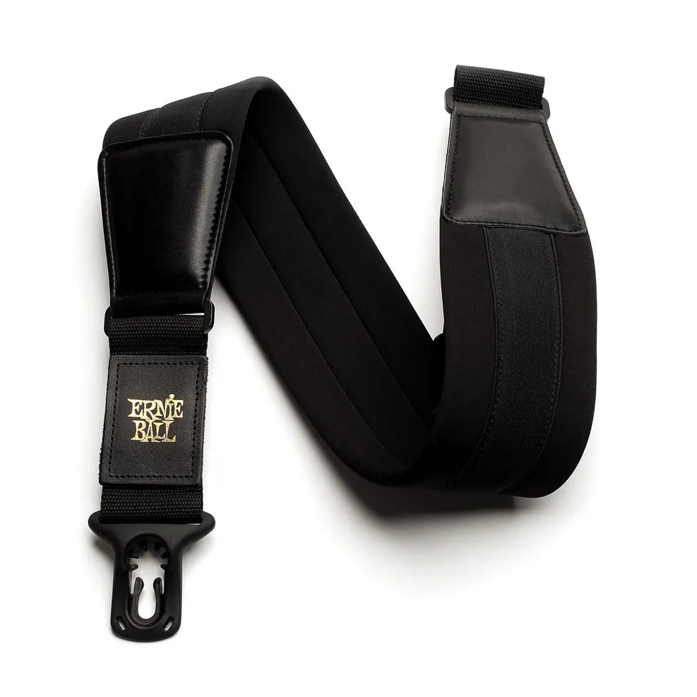 Ernieball 4146 Tahalí Polylock Ancho Neopreno Negro