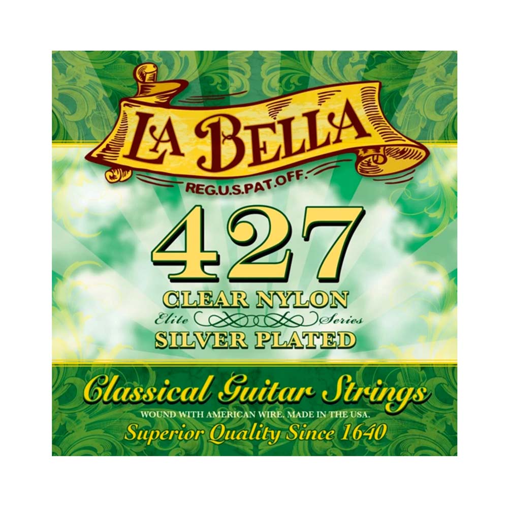 Encordadura Guitarra Acústica La Bella LABELLA 427 Nylon