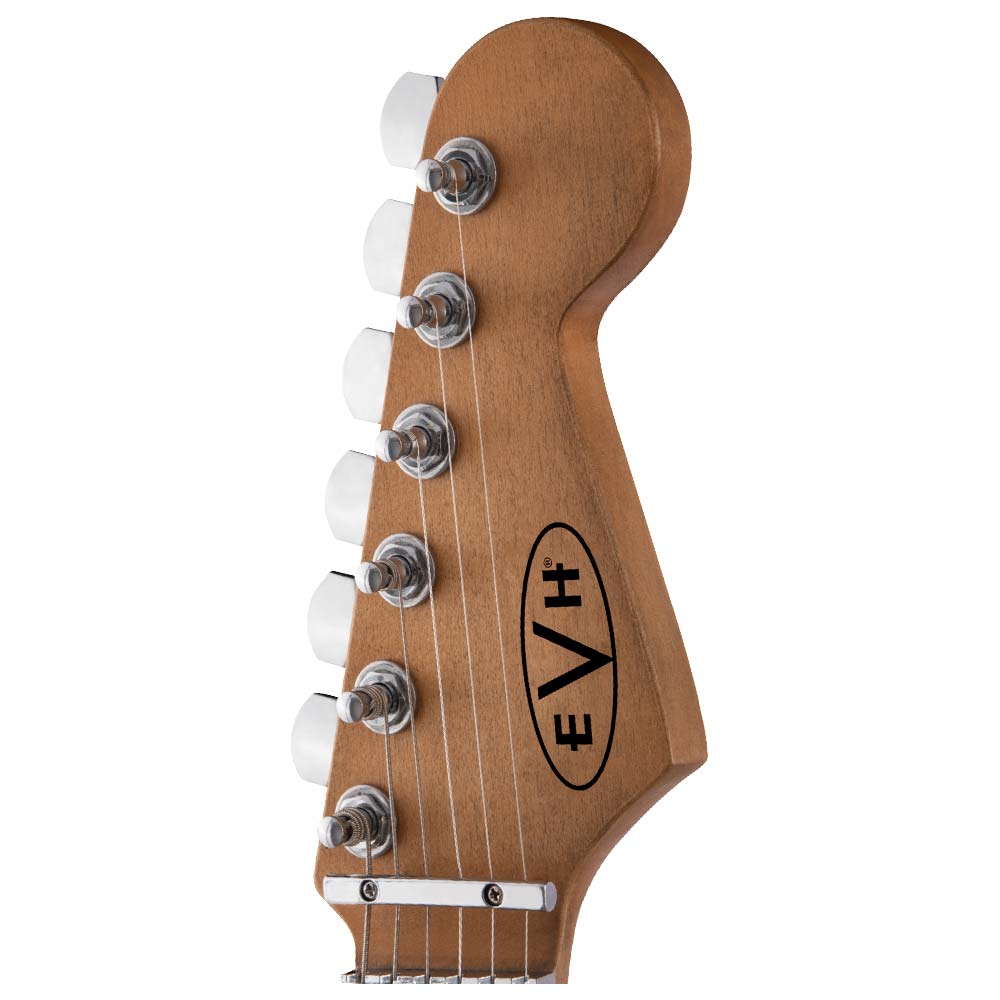 Guitarra Eléctrica Fender Striped Series Frankie Red with Black Stripes Relic EVH 5107900503