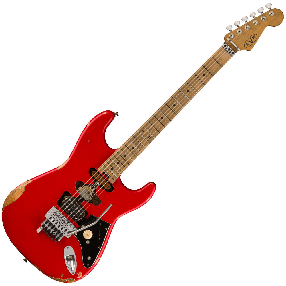 EVH Frankie Relic Red con Funda Guitarra Eléctrica 5108005539