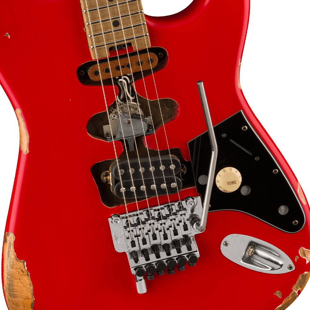 EVH Frankie Relic Red Guitarra Eléctrica 5108005539