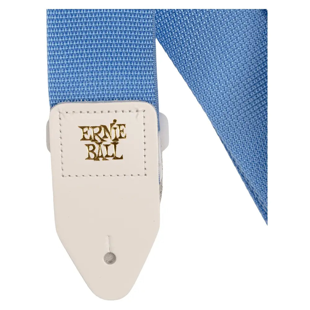 Ernie Ball 5348 Tahalí Polypro Azul Claro Y Blanco