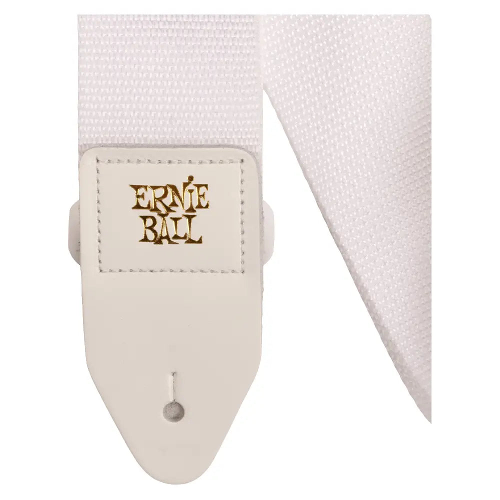 Ernie Ball 5350 Tahalí Polypro Blanco Y Blanco