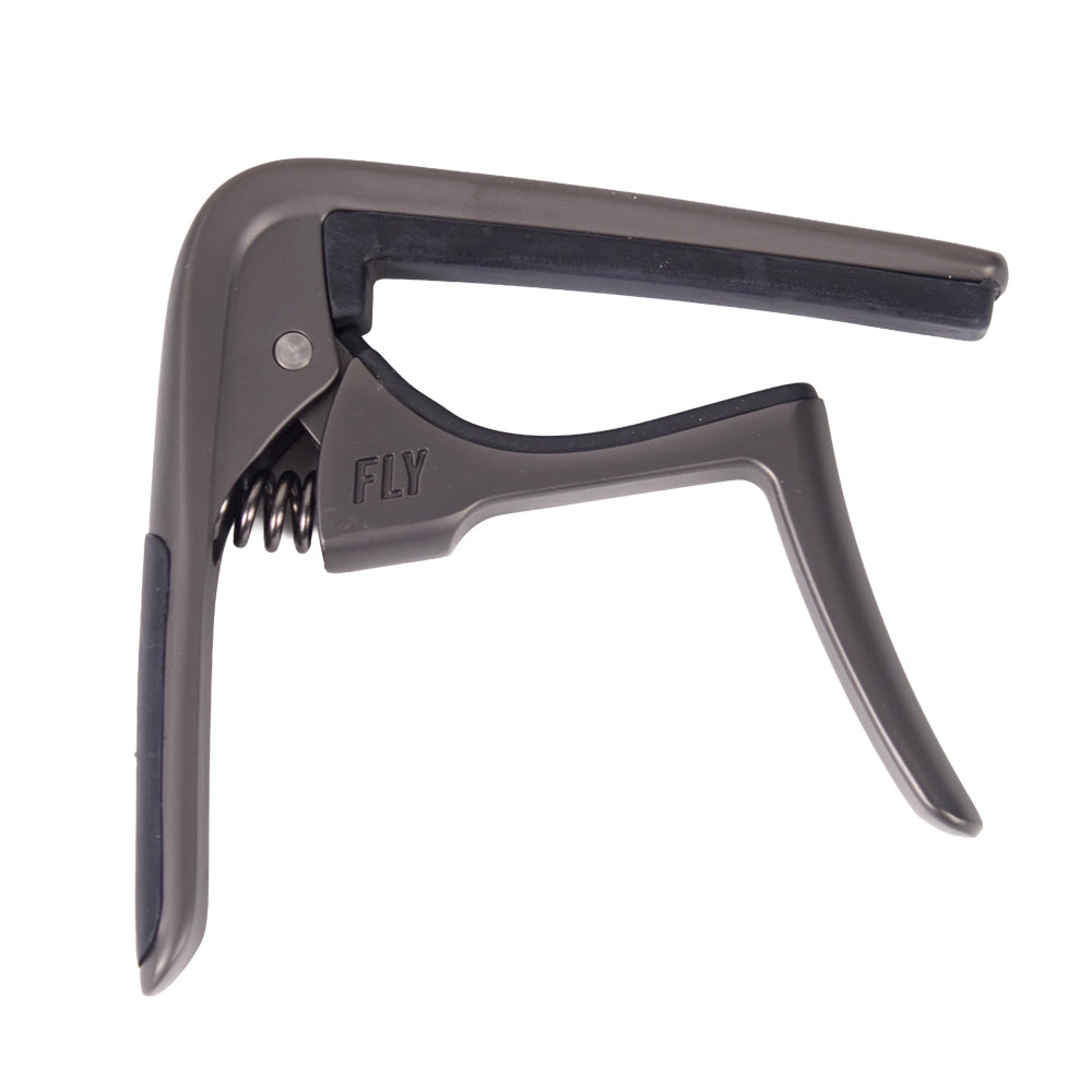 Dunlop 63CGM Capo para Guitarra Acústica Trigger Fly Curvo Pavonado
