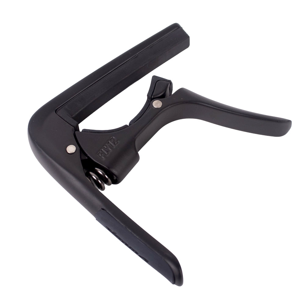 Dunlop 66CBK Capo para Guitarra Acústica de 12 Cuerdas Negro