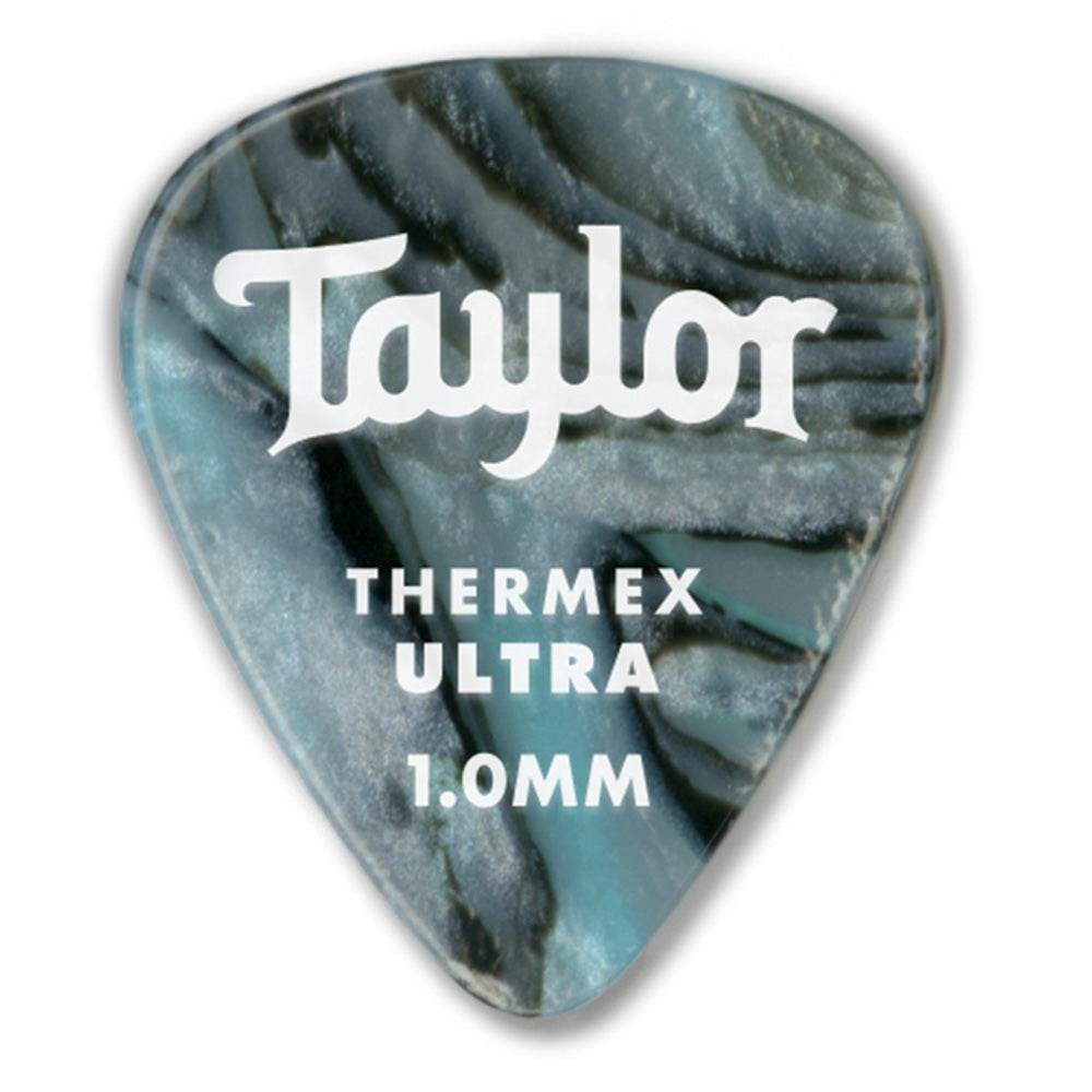 Taylor Premium 351 Thermex Ultra Abalone 1.55 Mm con 6 Paquete Púas 80740