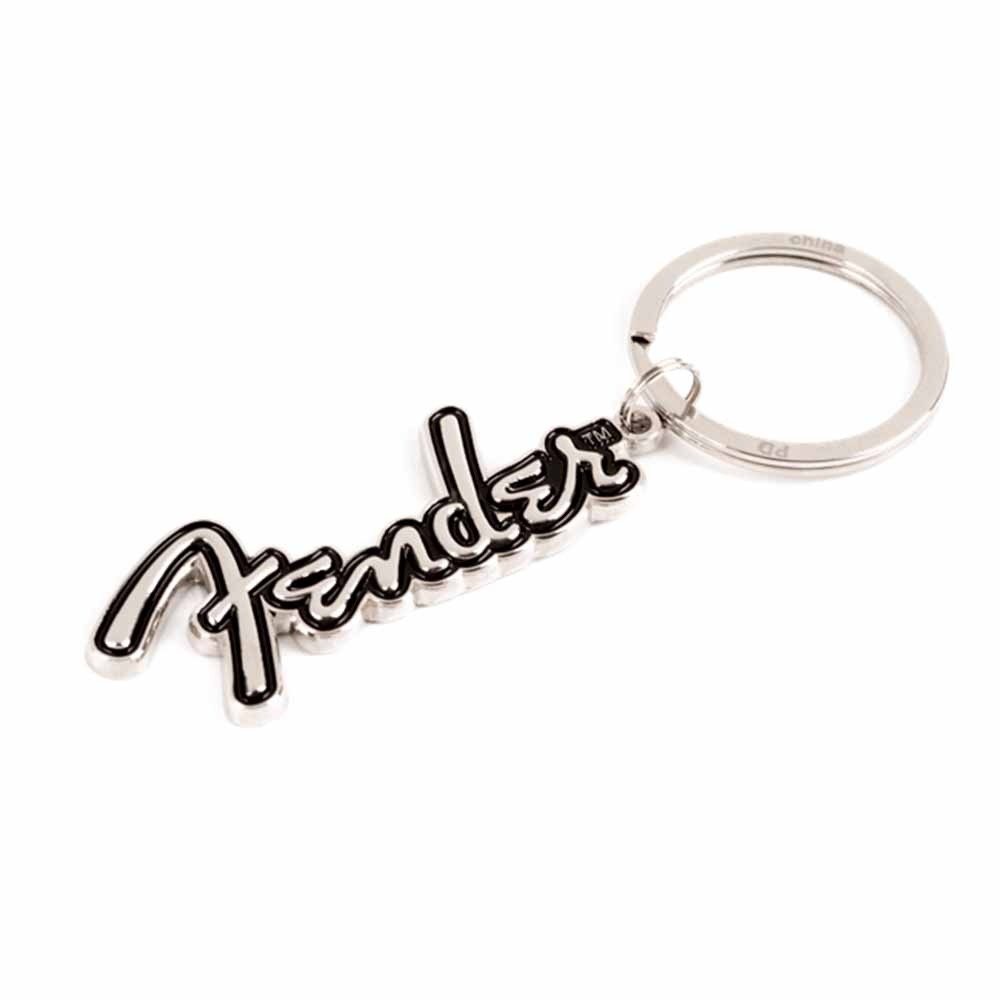 Llavero Fender Logo Blk/Silver 9100274000
