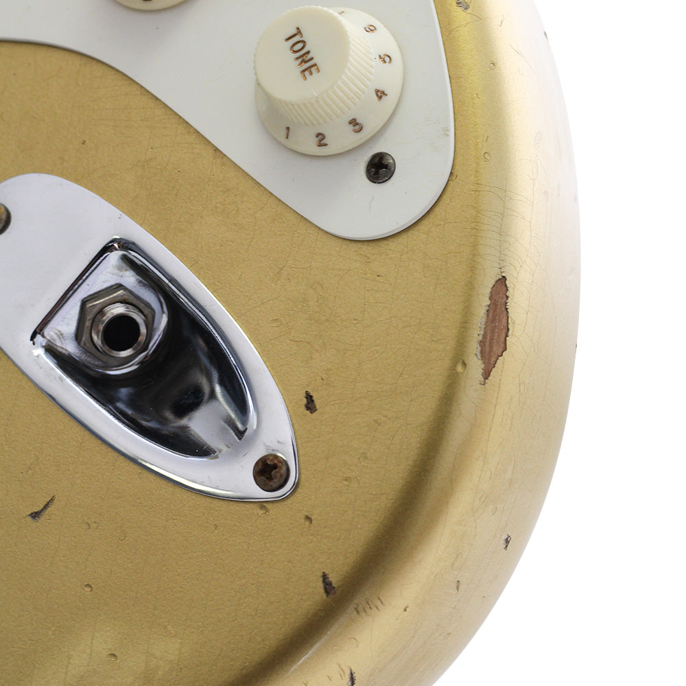 Guitarra Eléctrica Fender 9231013154 S21 Limited Edition 57 Stratocaster Relic HLE Gold