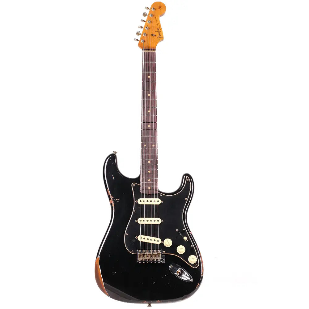 Fender Guitarra Eléctrica 9235000482 Stratocaster 2017 Ltd Relic Blk Rst Dual - Mag C/R