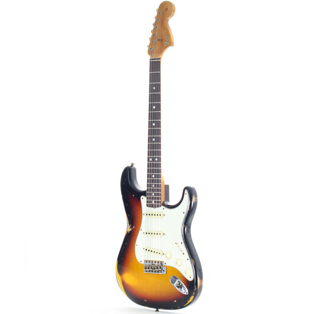 Guitarra Eléctrica Fender 9235001426 B1 1967 Stratocaster Heavy Relic Faded Aged 3-Color Sunburst