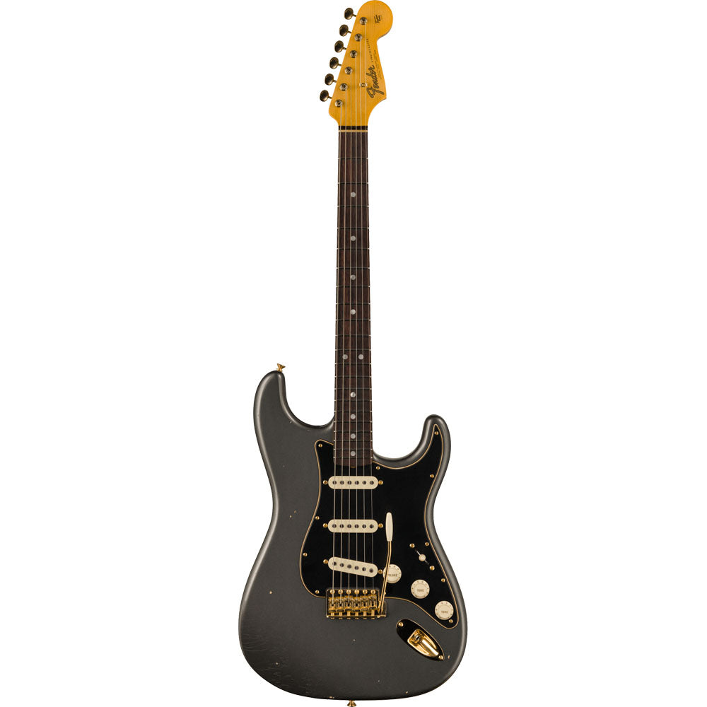Guitarra Eléctrica Fender 9236081271 B3 Ltd 1965 Dual-Mag Stratocaster Journeyman Relic Faded Aged Charcoal Frost