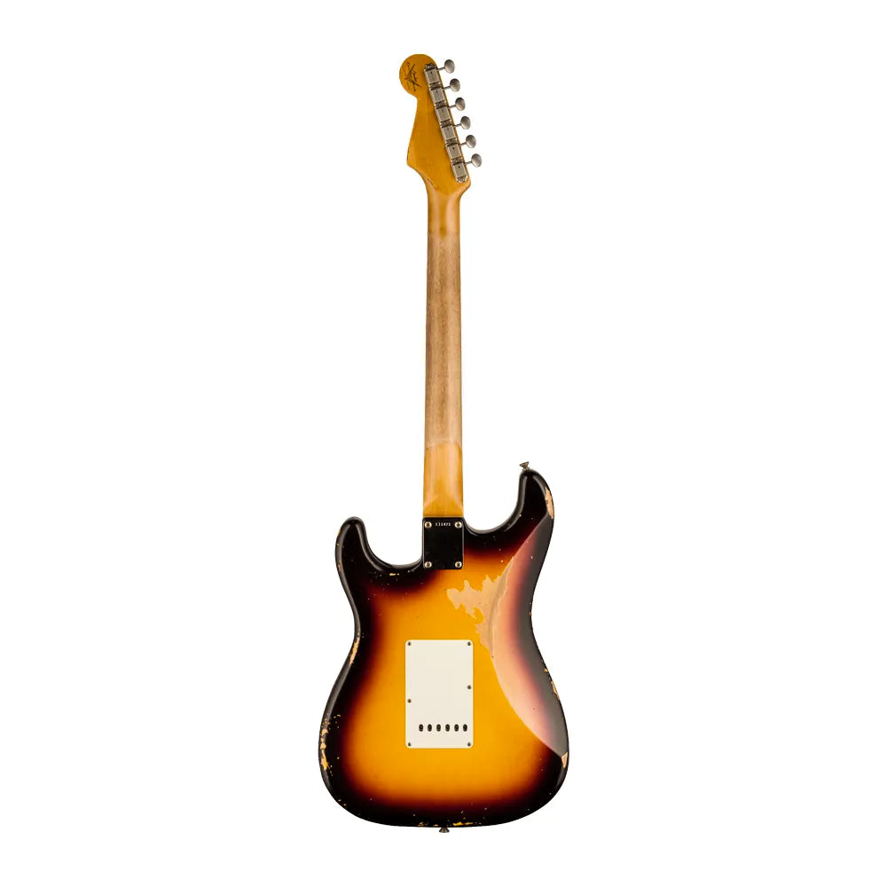 Fender 9236091050 Guitarra Eléctrica B4 Limited Edition 1964 L Series Stratocaster Heavy Relic 3-Color Sunburst