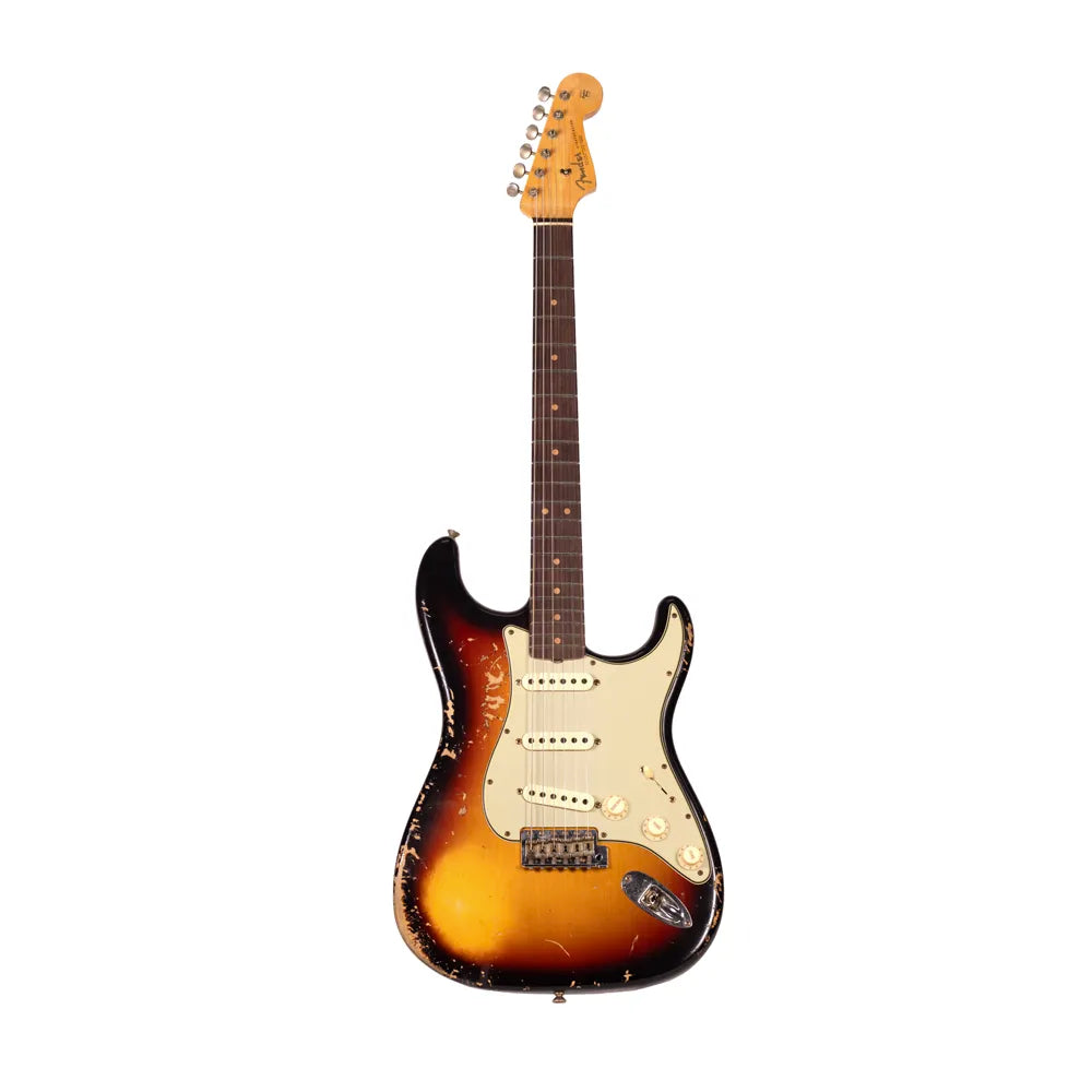 Fender 9236091050 Guitarra Eléctrica B4 Limited Edition 1964 L Series Stratocaster Heavy Relic 3-Color Sunburst