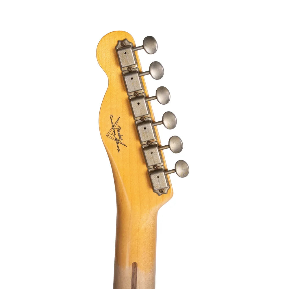 Fender Custom Shop 9236091074 Guitarra Eléctrica 1959 Telecaster Journeyman Relic Faded Aged Chocolate 3-Color Sunburst