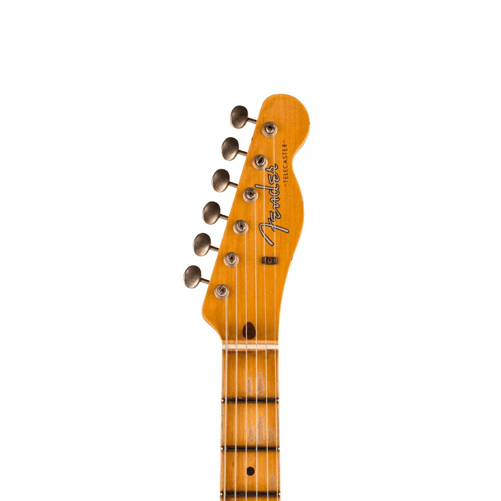 Fender Custom Shop 9236091074 Guitarra Eléctrica 1959 Telecaster Journeyman Relic Faded Aged Chocolate 3-Color Sunburst