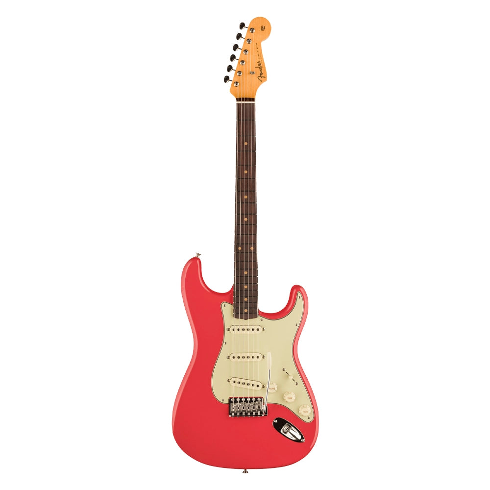 Fender 9236091137 Guitarra Eléctrica B4 Vintage Custom 1959 Stratocaster NOS Fiesta Red