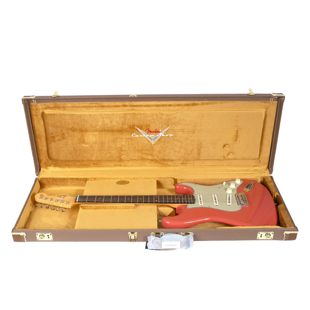 Fender 9236091137 Guitarra Eléctrica B4 Vintage Custom 1959 Stratocaster NOS Fiesta Red