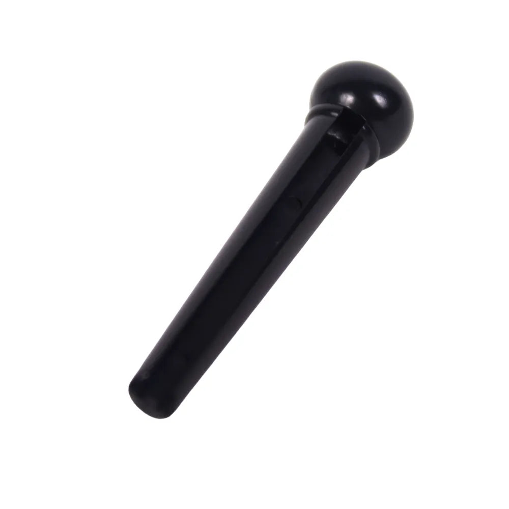Alice A021BK2PVC Clavija para cuerda Negro Punto Blanco