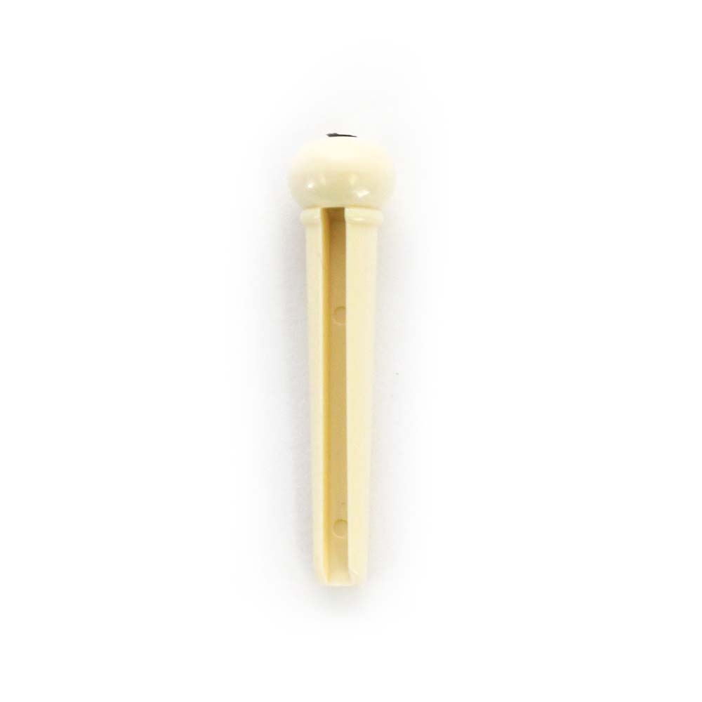 Clavija para cuerda Hueso Punto Negro ALICE A021IVY2PVC