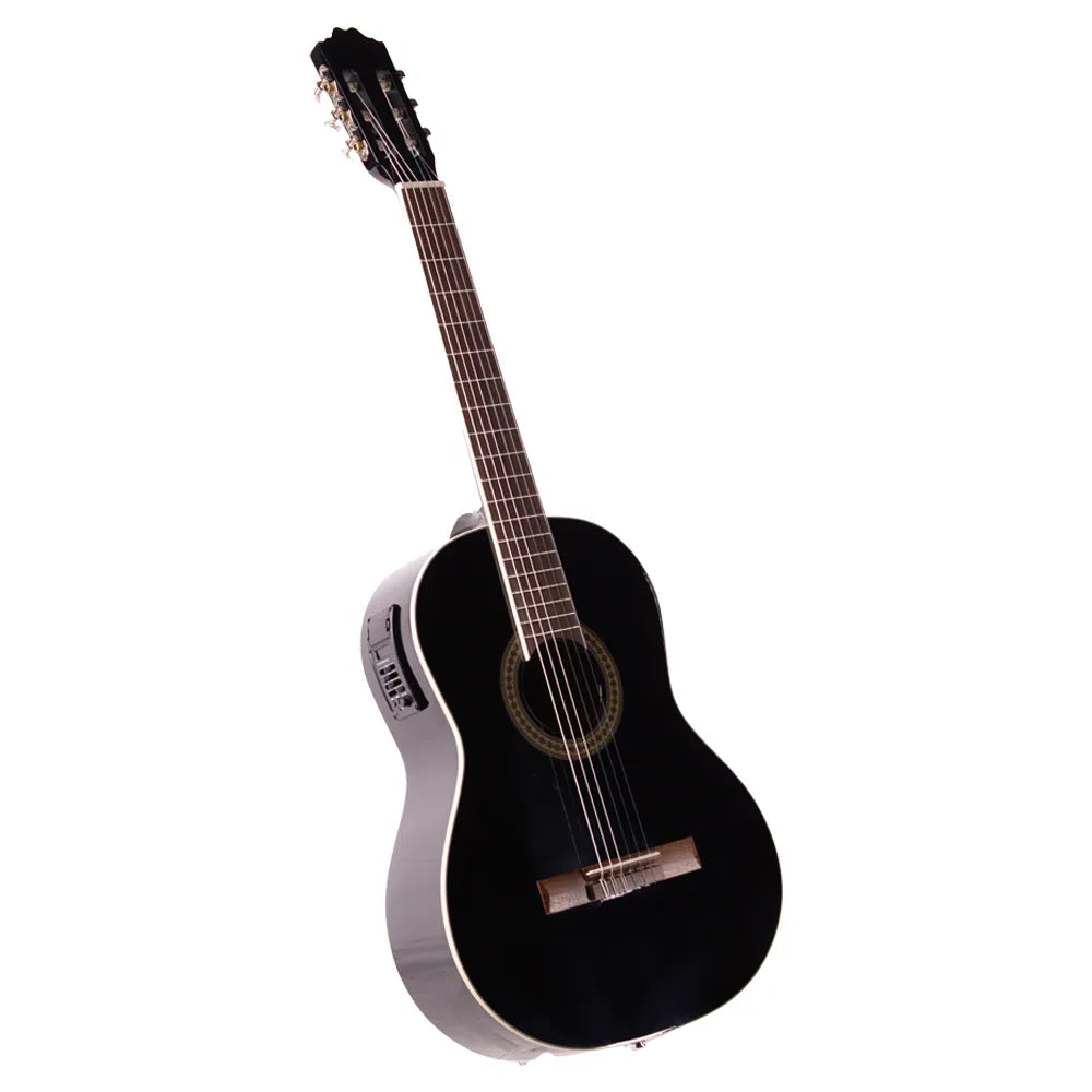 La Sevillana A2eqbk Guitarra Electroacústica Negra