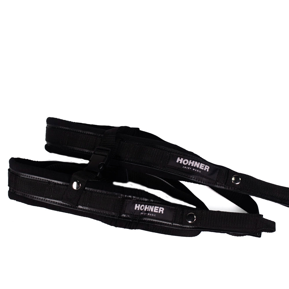 Hohner Corona C II A5016 Acordeón Fa Botones Blanco a Tornasol Con Funda