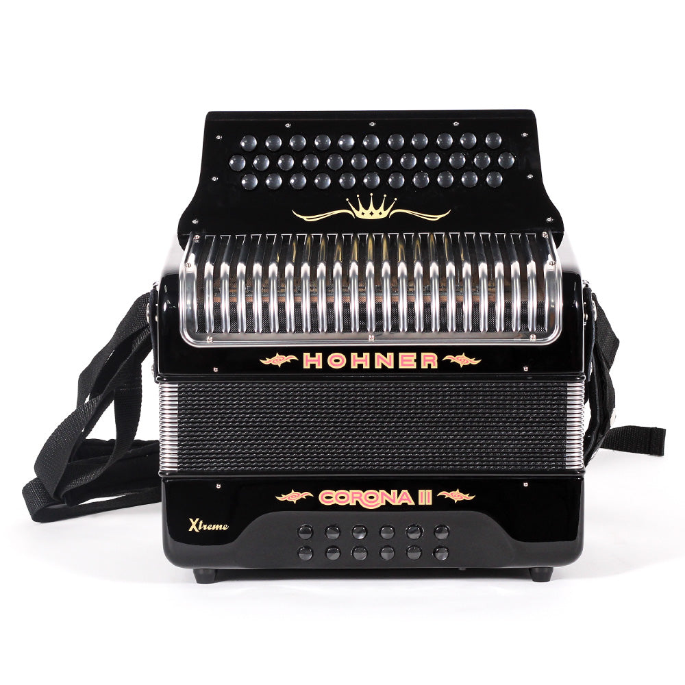 Acordeón Hohner Corona Ii Xtreme A5442 Dat C/Ns