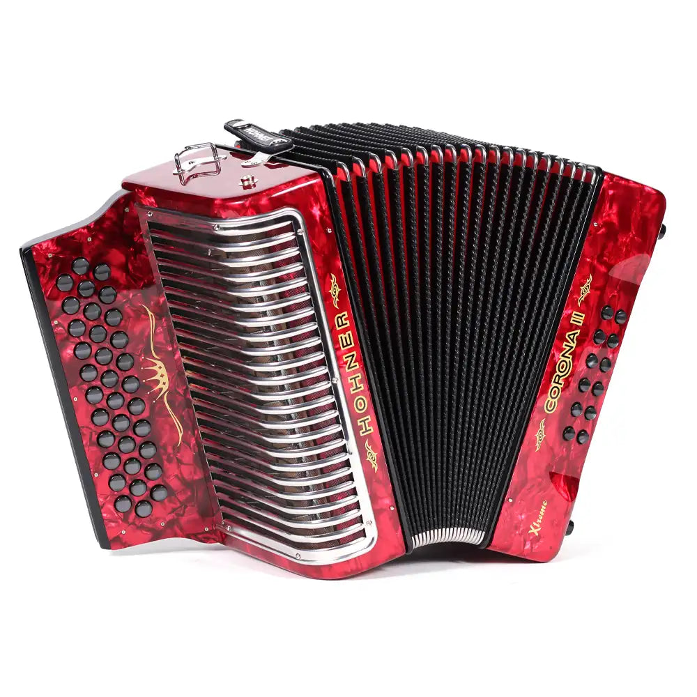 Hohner A5444 Acordeón Corona II Xtreme Diat C/F