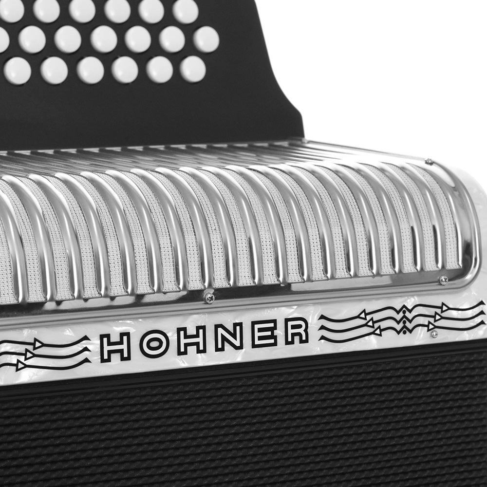 Acordeón Hohner Boton A5642S Corona Ii Fbb Bco