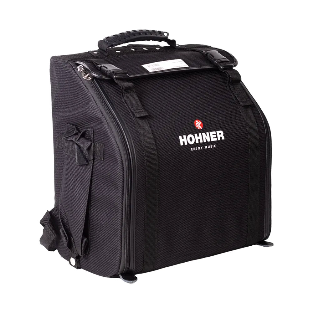Acordeón Hohner Boton A5643 Corona Ii Fbb Rojo